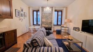 Et tv og/eller underholdning på Palazzo Crispi - Boutique Apartment