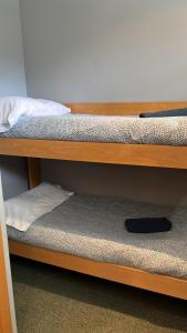 Poschodová posteľ alebo postele v izbe v ubytovaní Tobazo Candanchú pie de pista