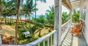 Balkón nebo terasa v ubytování Kodi Beach Home + 37 fotografií