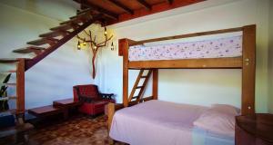 Postel nebo postele na pokoji v ubytování VAGO HOSTEL