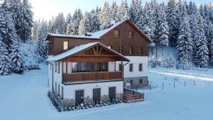 Apartmán U Doubků Horní Blatná v zime