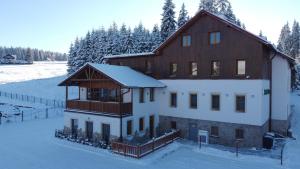 Apartmán U Doubků Horní Blatná v zime