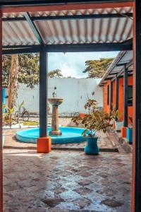 Patio nebo venkovní prostory v ubytování Casa Colonial