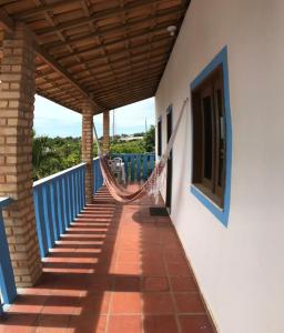En balkong eller terrasse på Recreio das Fontes