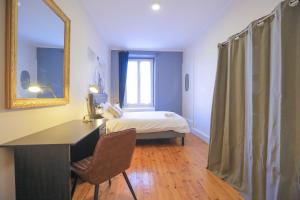 Posteľ alebo postele v izbe v ubytovaní Le 34 Malon, T5 hypercentre chic et cosy, wifi, netflix par SOVALFI