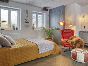 Voodi või voodid majutusasutuse Holiday home Frederikshavn XIII toas
