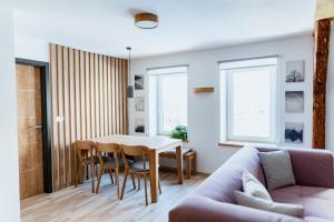 Area soggiorno di Apartmány Jabloneček