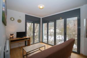 TV a/nebo společenská místnost v ubytování Apartamentos Canillo 3000
