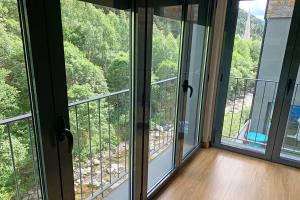 Balkón nebo terasa v ubytování Apartamentos Canillo 3000