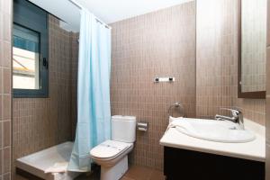 Koupelna v ubytování Apartamentos Canillo 3000