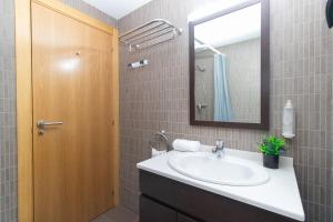 Koupelna v ubytování Apartamentos Canillo 3000