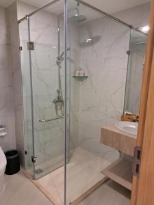 Kúpeľňa v ubytovaní Ruby Hotel