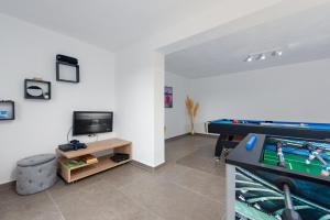 Herňa v ubytovaní Villa Azeret ZadarVillas