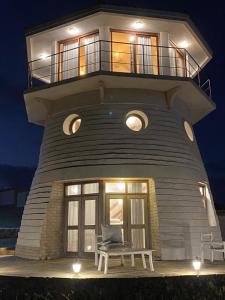 Balkón nebo terasa v ubytování Romantic Beach House Vipingo