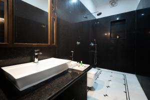 Koupelna v ubytování Hotel Dev Garh