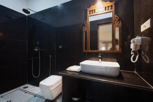 Koupelna v ubytování Hotel Dev Garh