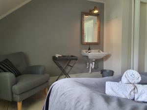 Posezení v ubytování Edelsminde Bed & Breakfast