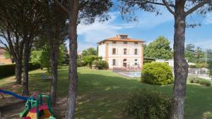Zahrada ubytování Villa Colombai