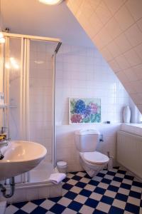Koupelna v ubytování Ferienhaus Walter + 36 fotografií