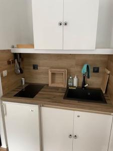 Η κουζίνα ή μικρή κουζίνα στο Appartement lumineux avec superbe vue