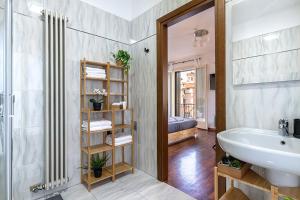 Ванная комната в Suite Palladiana, la migliore vista di Vicenza