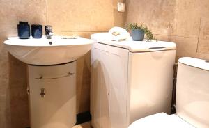 Kúpeľňa v ubytovaní Rental Apartment Trębacka