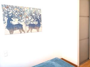 Posteľ alebo postele v izbe v ubytovaní Rental Apartment Trębacka