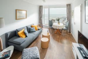 Posezení v ubytování Nordseeblick Nr 92