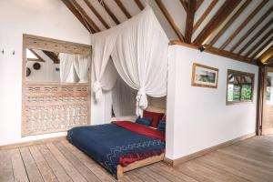 Postel nebo postele na pokoji v ubytování VILLA KAI - 4BR Modern Luxury Retreat in Canggu