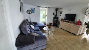 Un televizor și/sau centru de divertisment la Maison Dream in Marciac