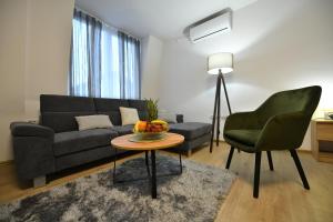 Et sittehjørne på West in apartments