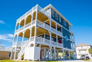 Budova, kde se prázdninový dům nachází