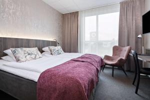 Postel nebo postele na pokoji v ubytování Best Western Hotell Ljungby