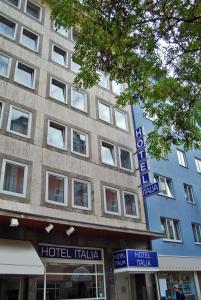 O edifício em que o hotel se localiza