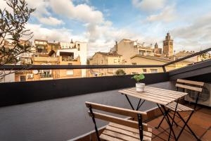 A balcony or terrace at Casa 20 minutos de Barcelona y WIFI alta capacidad