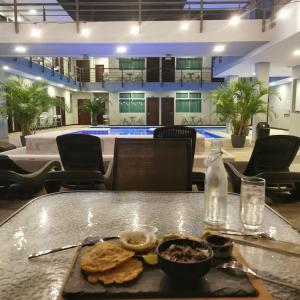 Posezení v ubytování Hotel Cayuga