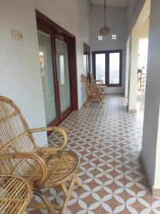 BSH (Bu Sud's House) Yogyakarta的休息区