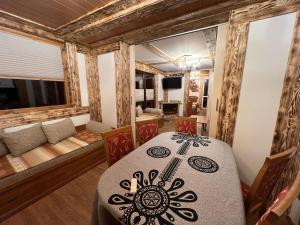 Posedenie v ubytovaní Apartamenty i Domki Taterka