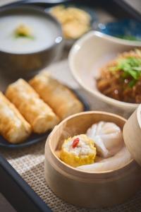 酒店内部或周边提供的食物