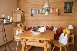 Posedenie v ubytovaní Biohotel Walserstuba