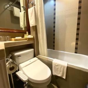 Koupelna v ubytování Herald Suites