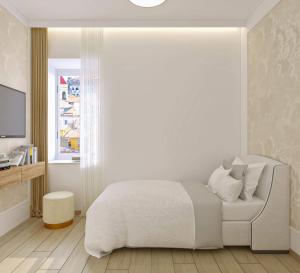 Televízia a/alebo spoločenská miestnosť v ubytovaní Casa di Kaparetto by Corfuescapes