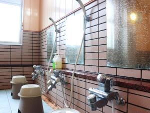 Koupelna v ubytování Hotel Meribel Tsugaike