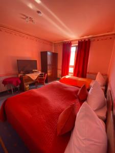 Postel nebo postele na pokoji v ubytování Hotel Ristorante La Terrazza