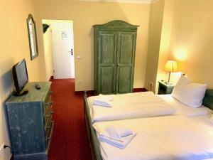 Postel nebo postele na pokoji v ubytování Hotel See-Eck