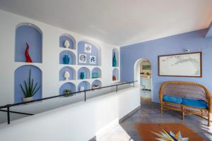 Posezení v ubytování Maresca Hotel Praiano