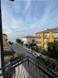 A balcony or terrace at Lucia Holiday Apartments