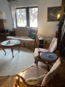 Istumisnurk majutusasutuses Simsir villa Novi Sad wifi