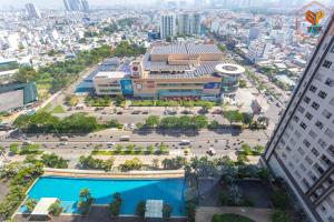een luchtzicht op de stad Managua bij Sunrise City in Ho Chi Minh-stad