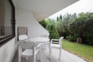 Κήπος έξω από το Apartment Metzger - Steinbock Lodges